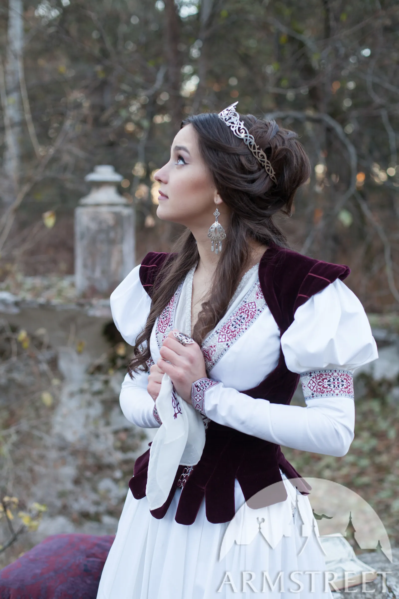 Mittelalter Weste „Die gefundene Prinzessin“