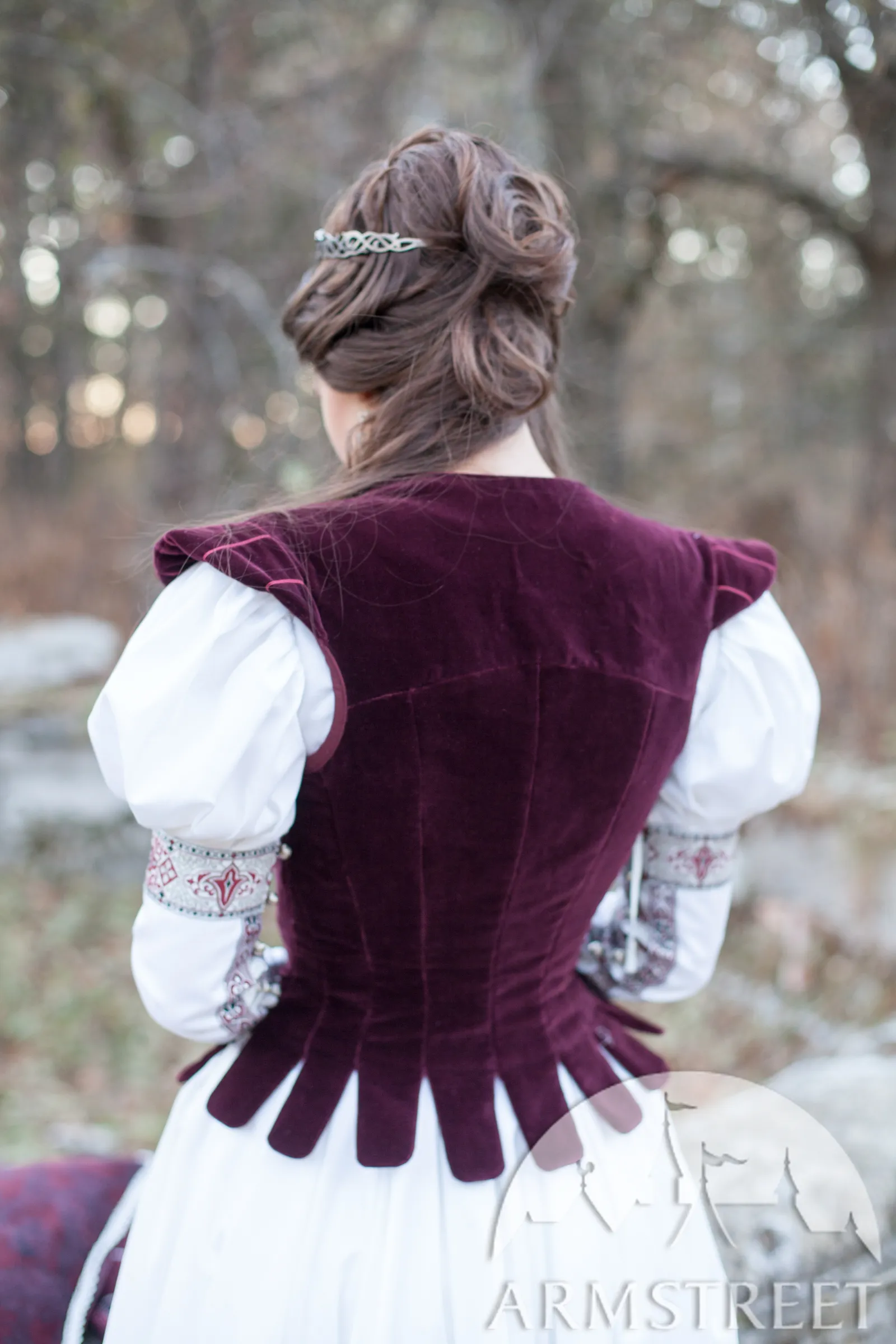 Mittelalter Weste „Die gefundene Prinzessin“
